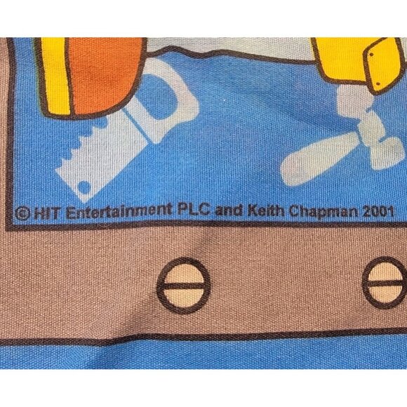 Vintage 2001 Double Sided Bob the Builder Pillow Case Standard Size Dan River - Picture 4 of 5